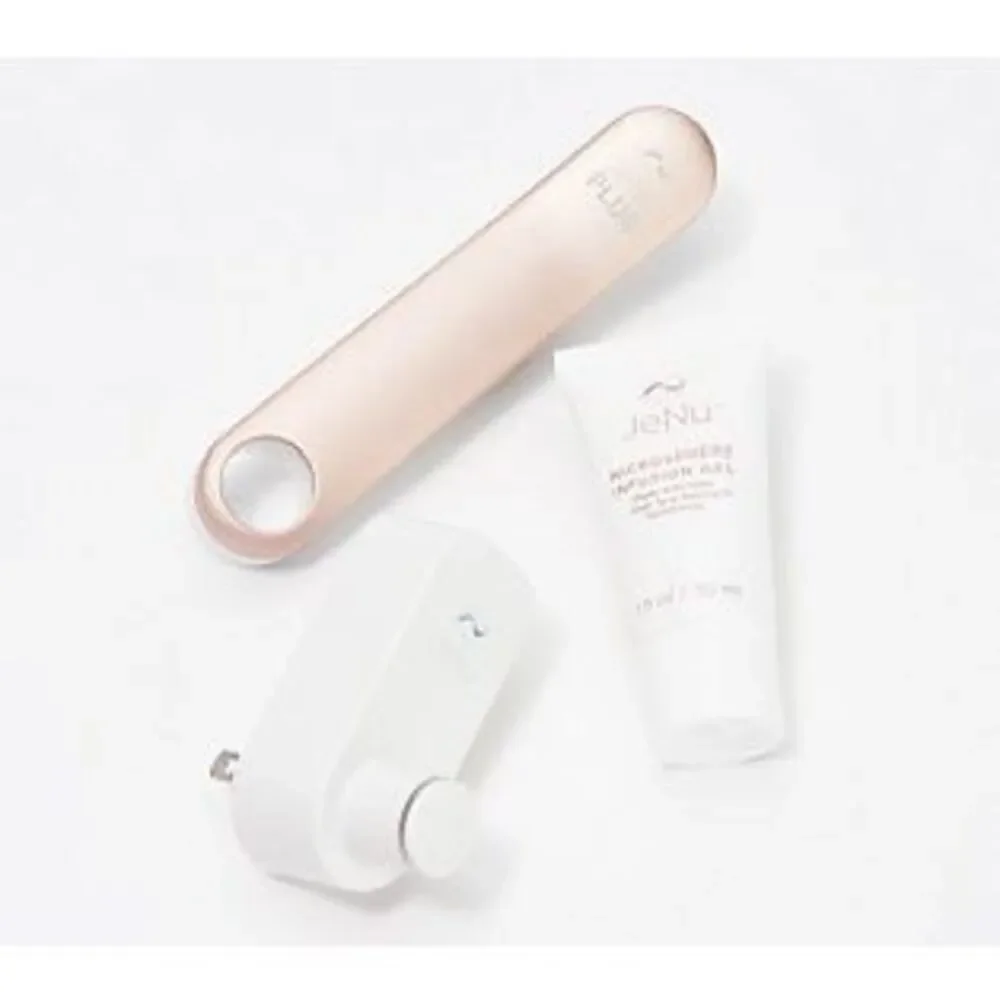 JeNu Plus Ultrasonic Infuser Anti Aging Device Face Massager gel Facial Skin Ti